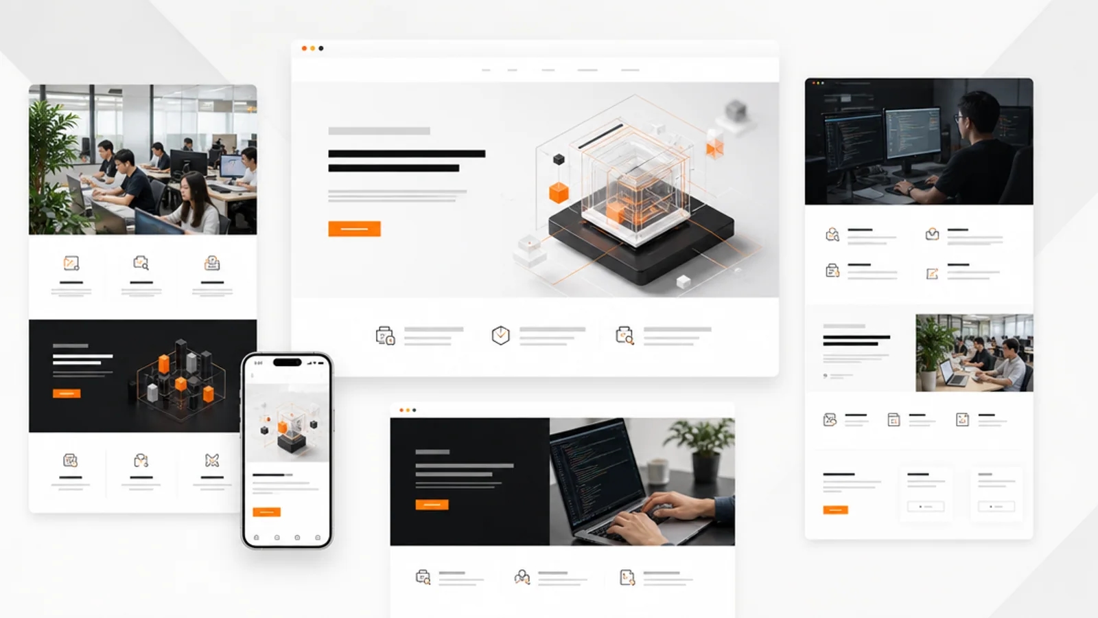 Bộ landing page chuyển đổi cho chiến dịch digital