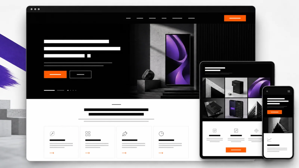 AgencyX — Agency / Portfolio - Tổng quan giao diện