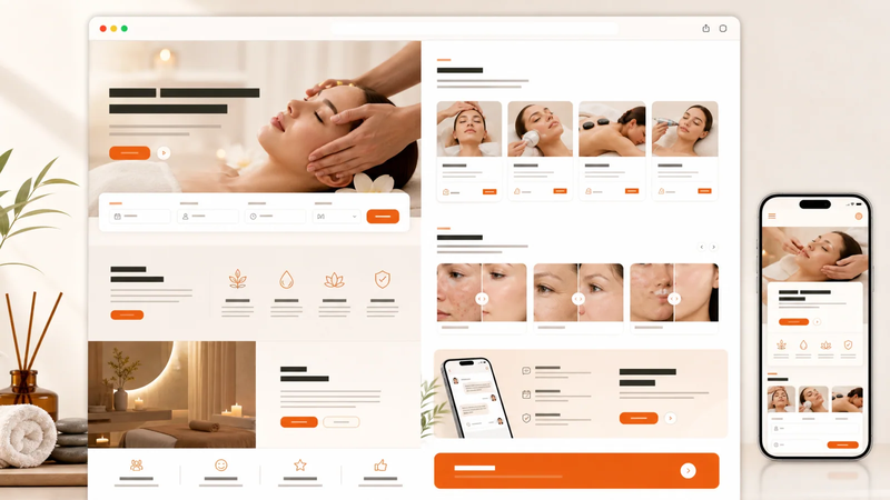 Beauty Spa — Spa & Làm đẹp - Trang chủ template