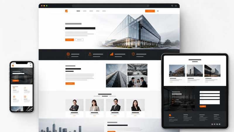 BrandOS — Website doanh nghiệp - Trang chủ template