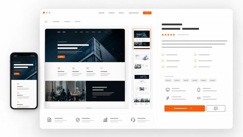 BrandOS — Website doanh nghiệp - Trang chi tiết