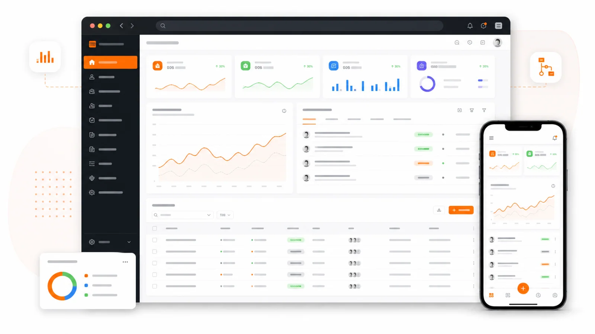 DashFlow — Dashboard nội bộ - Tổng quan giao diện