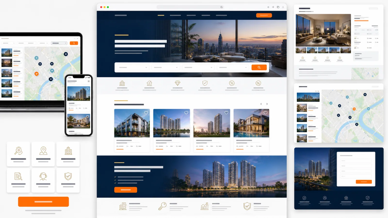 EstateX — Bất động sản - Trang chủ template