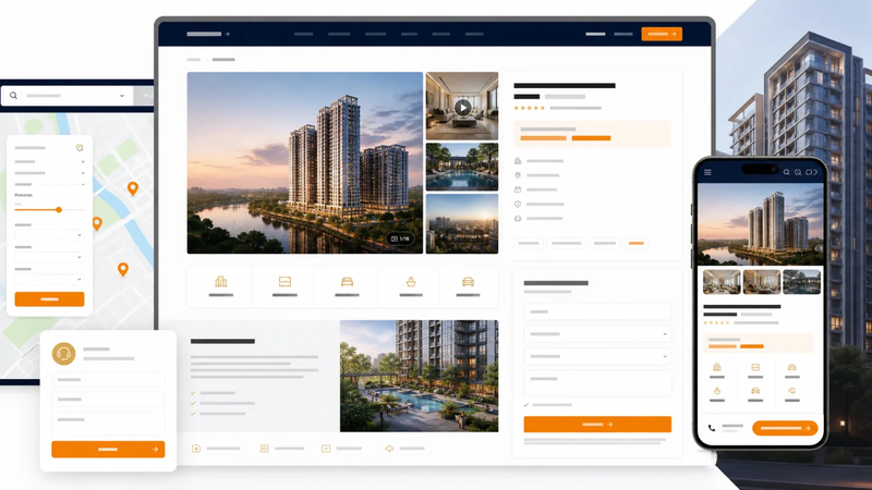 EstateX — Bất động sản - Trang chi tiết