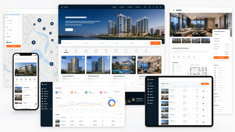 EstateX — Bất động sản - Luồng vận hành