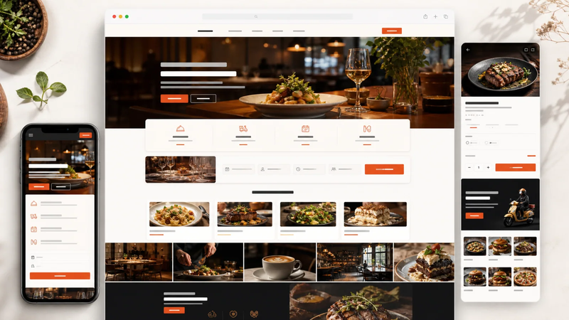 Foodie — Nhà hàng & Cafe - Trang chủ template