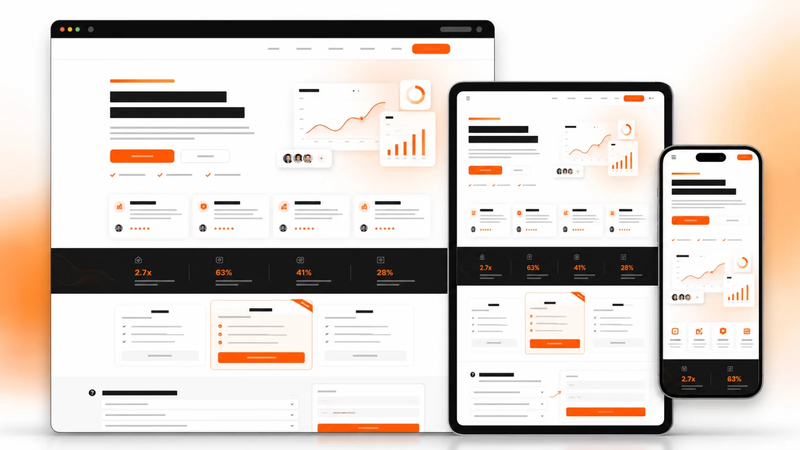 LaunchPro — Landing page chuyển đổi - Responsive