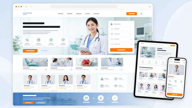 MediCare — Phòng khám, Y tế - Trang chủ template
