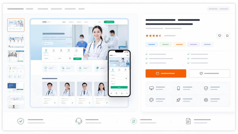 MediCare — Phòng khám, Y tế - Trang chi tiết