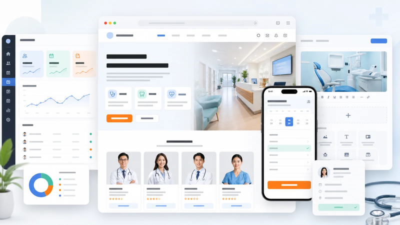 MediCare — Phòng khám, Y tế - Luồng vận hành