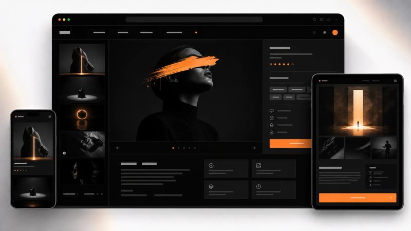 Portfolio Noir — Portfolio cao cấp - Trang chi tiết