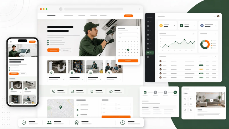 ServiceKit — Website dịch vụ - Luồng vận hành