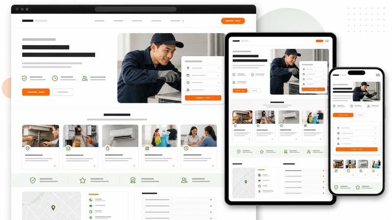 ServiceKit — Website dịch vụ - Responsive