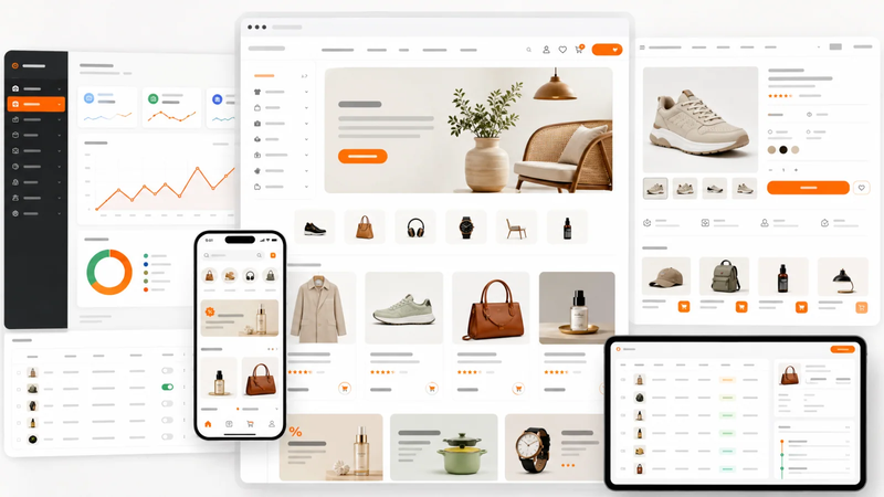 Shopio — Web bán hàng đa ngành - Luồng vận hành