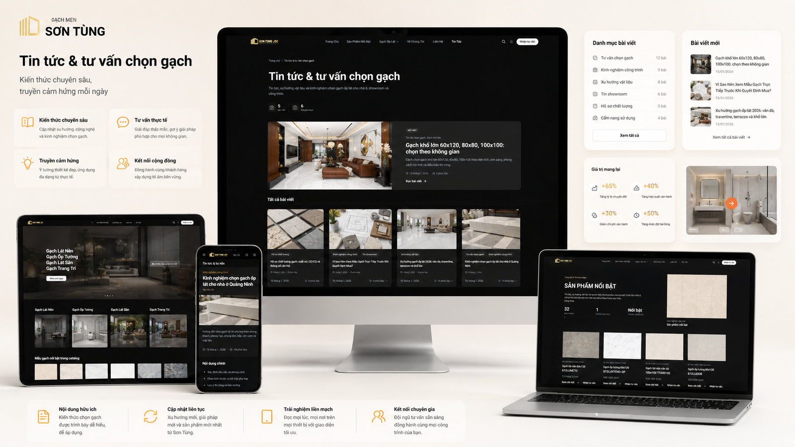 Gạch Men Sơn Tùng Website