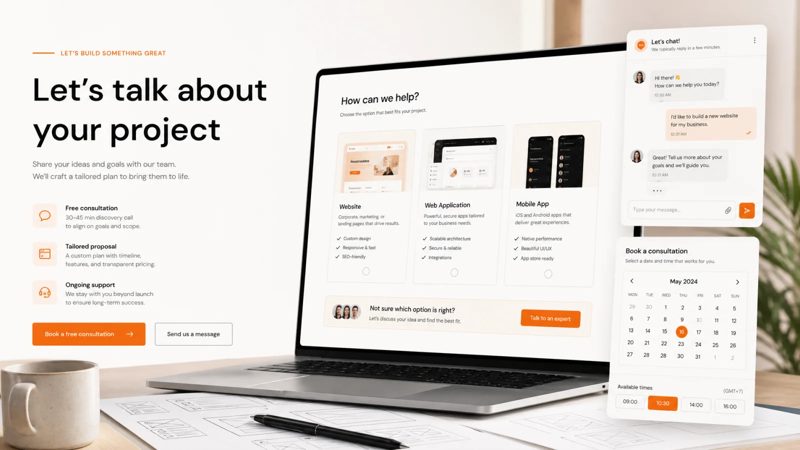 Tư vấn website và chọn hướng triển khai phù hợp