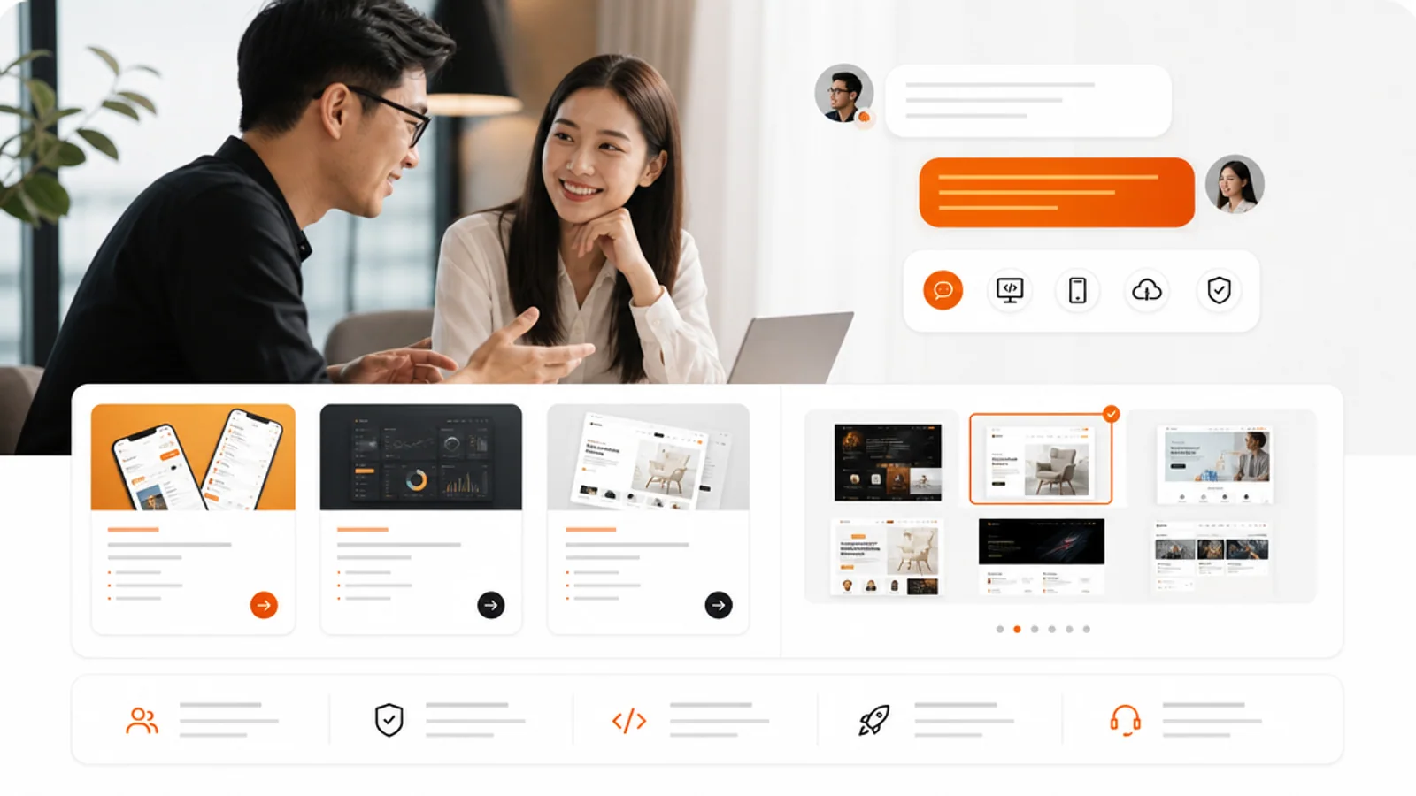 Tư vấn chọn mẫu website và giải pháp phù hợp cho doanh nghiệp