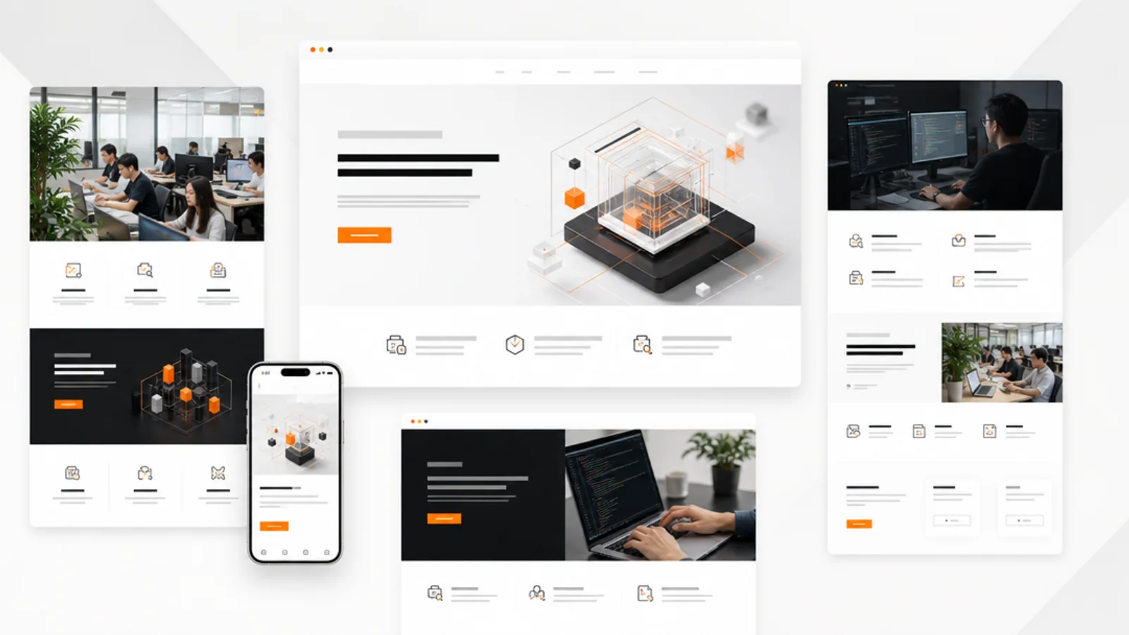 Bộ landing page chuyển đổi cho chiến dịch digital
