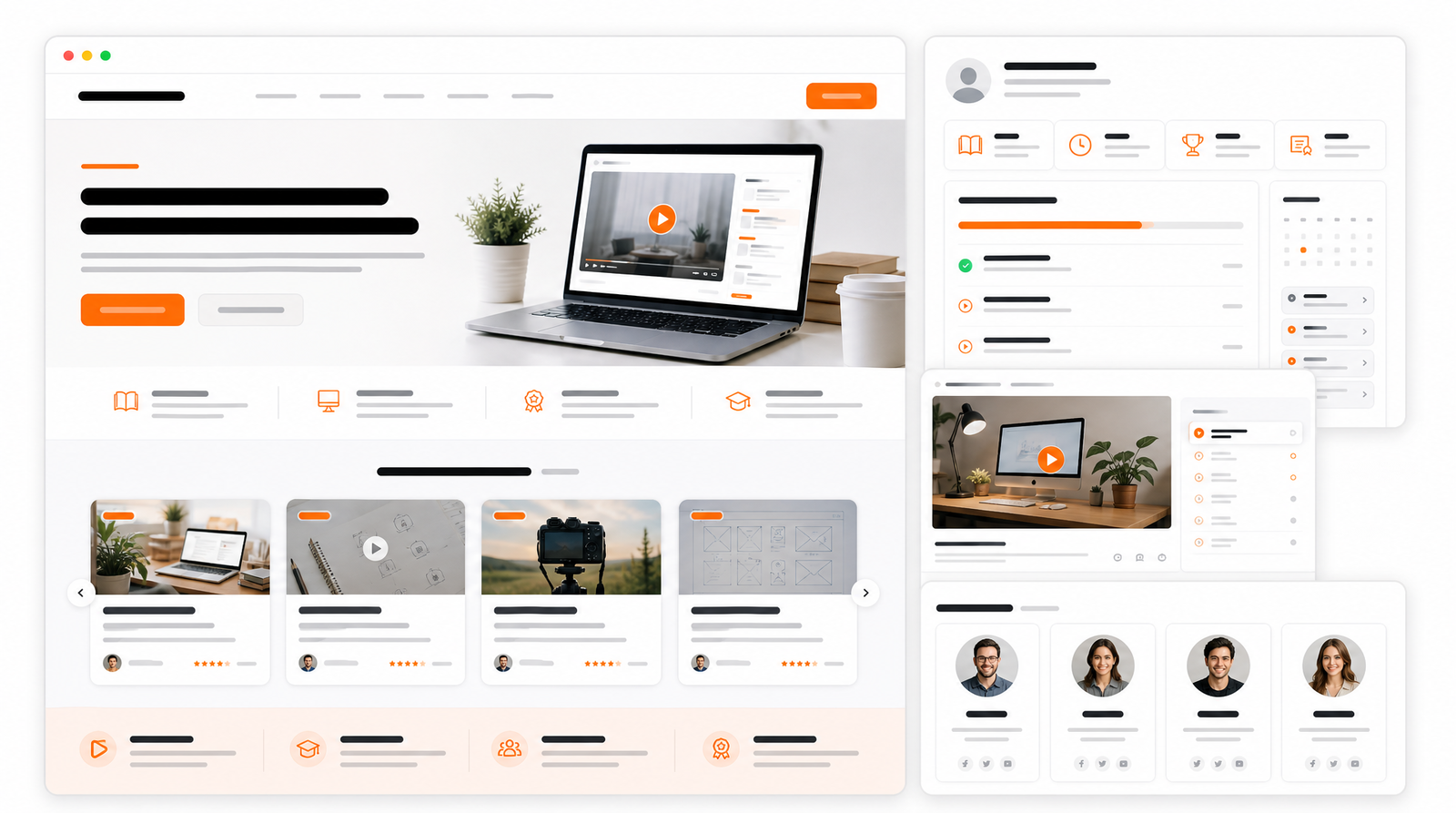 Mẫu website Edumi cho giáo dục, khóa học và trung tâm đào tạo