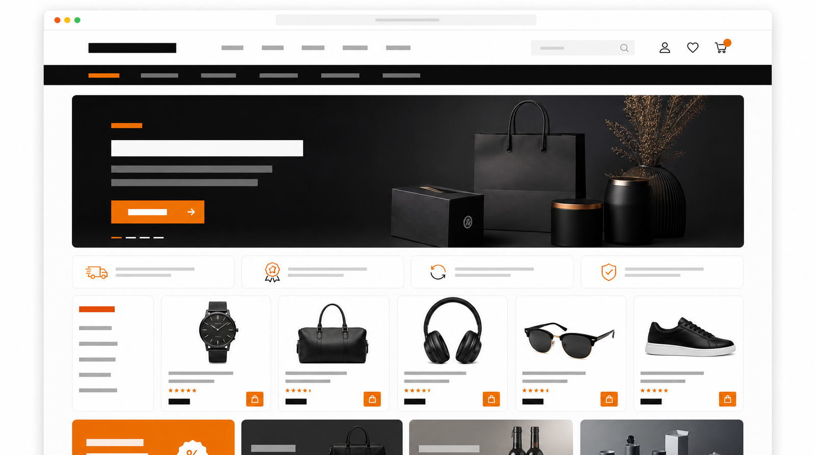 Mẫu website Shopio cho bán hàng đa ngành, giao diện ecommerce tối ưu