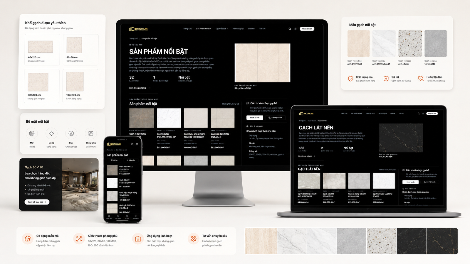 Website Gạch Men Sơn Tùng